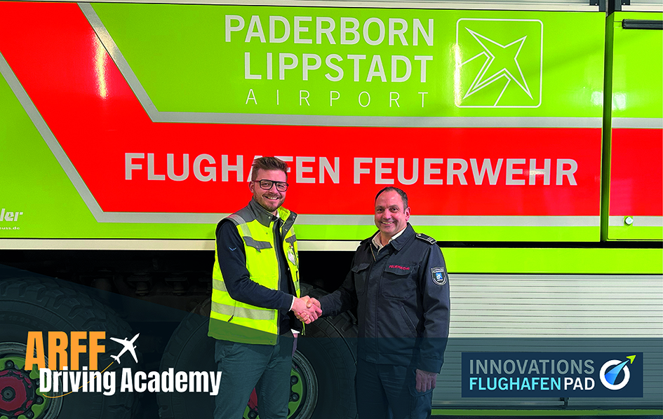 Paderborn-Lippstadt Airport & ARFF Driving Academy vereinbaren dreijährige Kooperation