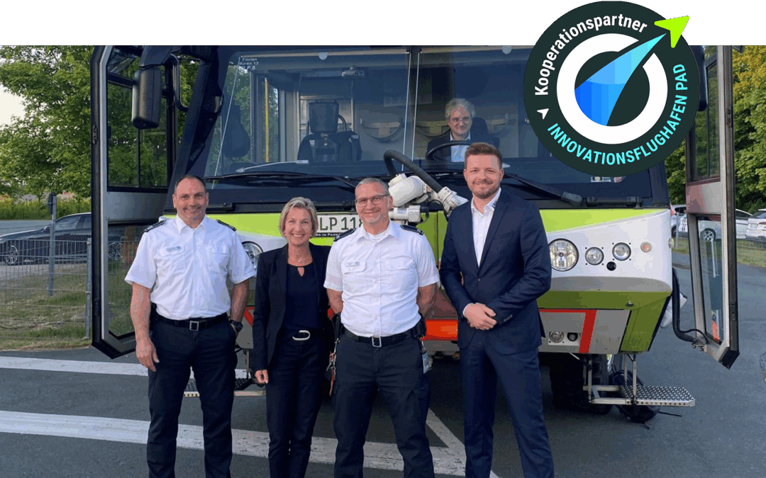 ARFFDA trägt ab sofort das Partnerbadge des Innovationsflughafens PAD