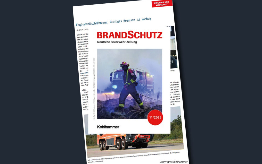 Safety and Efficiency in Focus: ARFF Driving Academy Featured in Industry Press